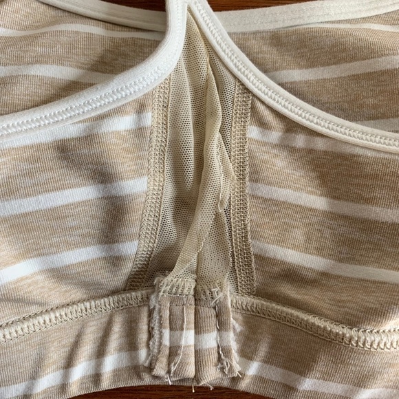 lululemon Striped Sports Bra Size 12 ALTERED PLEASE READ DESCRIPTION (1246) - Picture 7 of 13